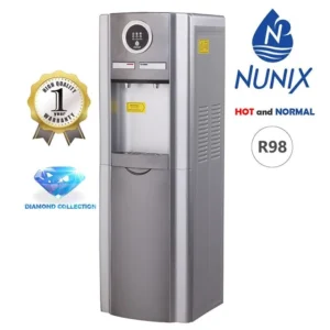 Nunix Hot and Cold Standing Dispenser Silver R98