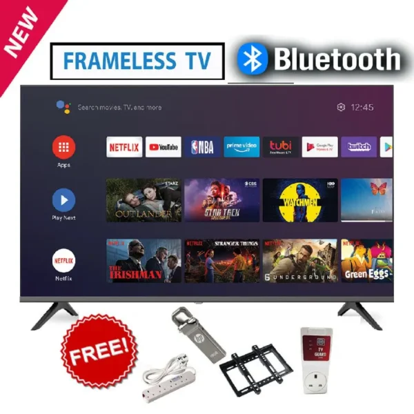 Vitron 43" Smart Android Frameless TV