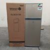 Silver Volsmart 138 Litres Double Door Refrigerator