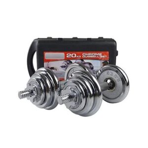 20KG Gym Adjustable Dumbbell Weight Lifting Set- 40kg