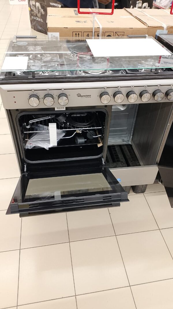 Ramtons RF/496 60x90 Stainless Steel Gas Cooker with Oven