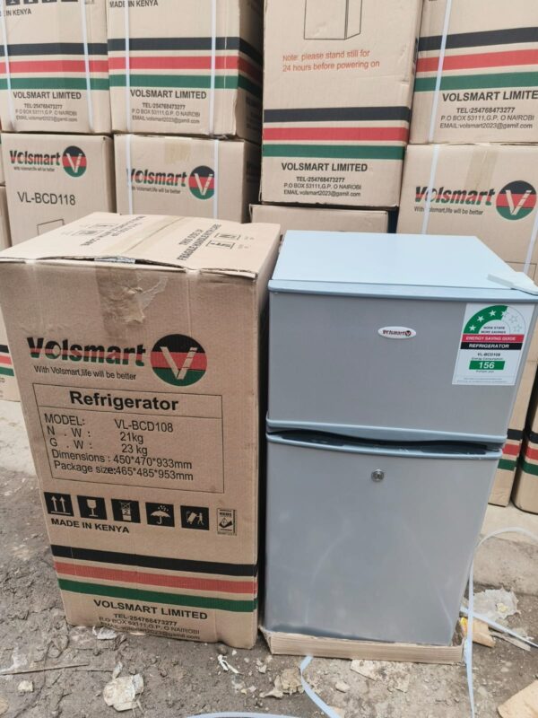 Volsmart 108 Litres Double Door Refrigerator